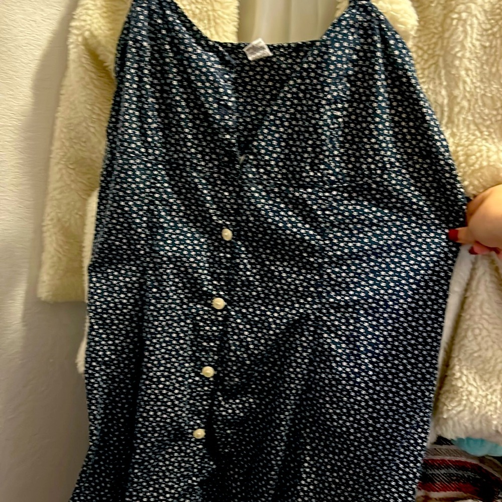 Fitted Buttoned Dress💙